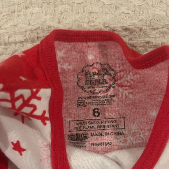 Mini Bear and Elf Kids Pajama Set - Picture 3 of 9